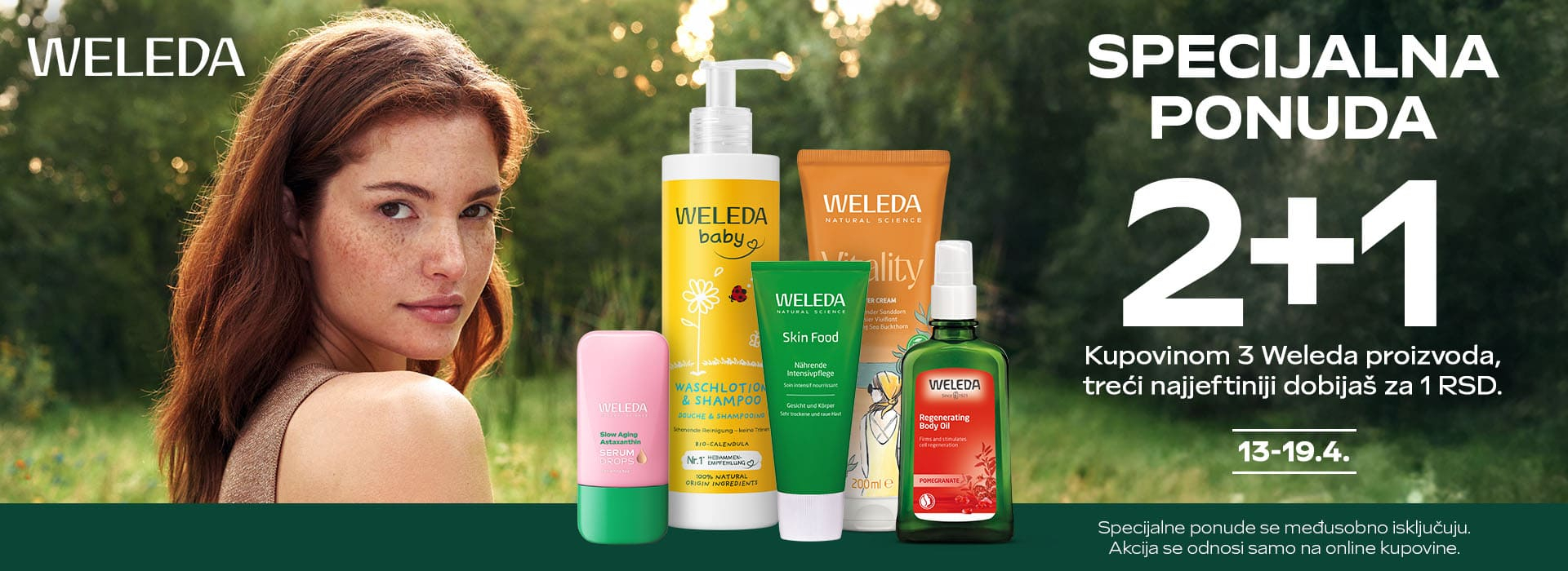 Weleda 2+1 04/26 brend - Srbotrade